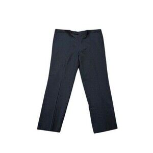 JB Britches Wool Dress Pants Charcoal Gray Men's Size 40x29 Made in Italy